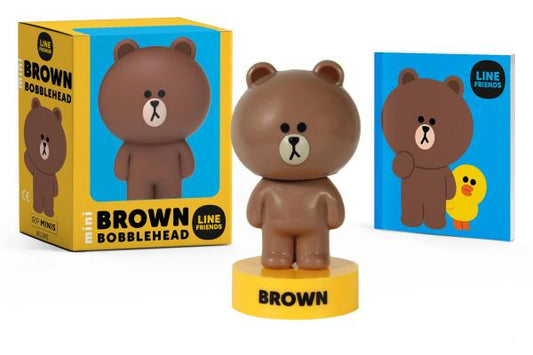 Hachette Book Group - Line Friends Mini Brown Bobblehead