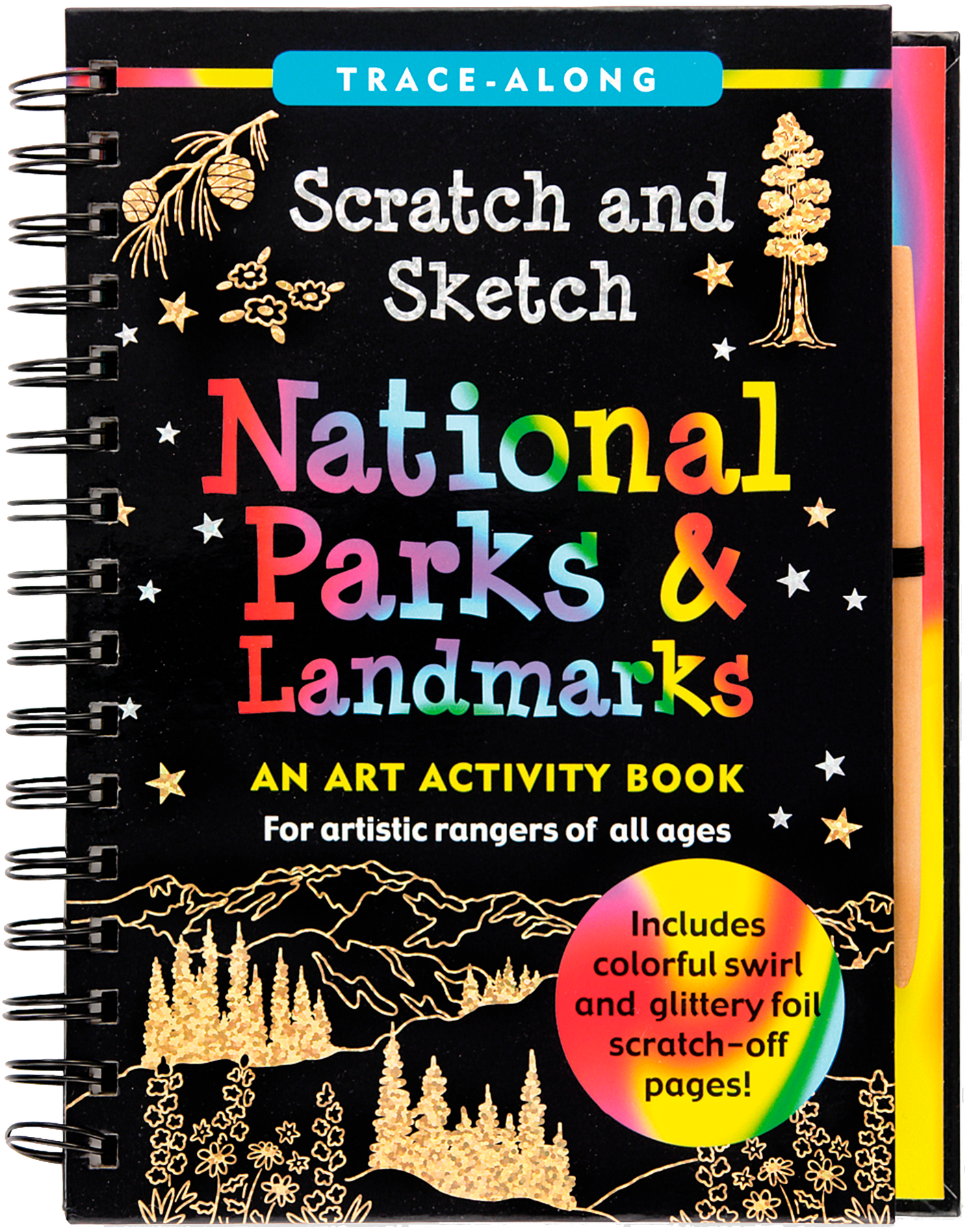 Peter Pauper Press - Scratch & Sketch Activity Book