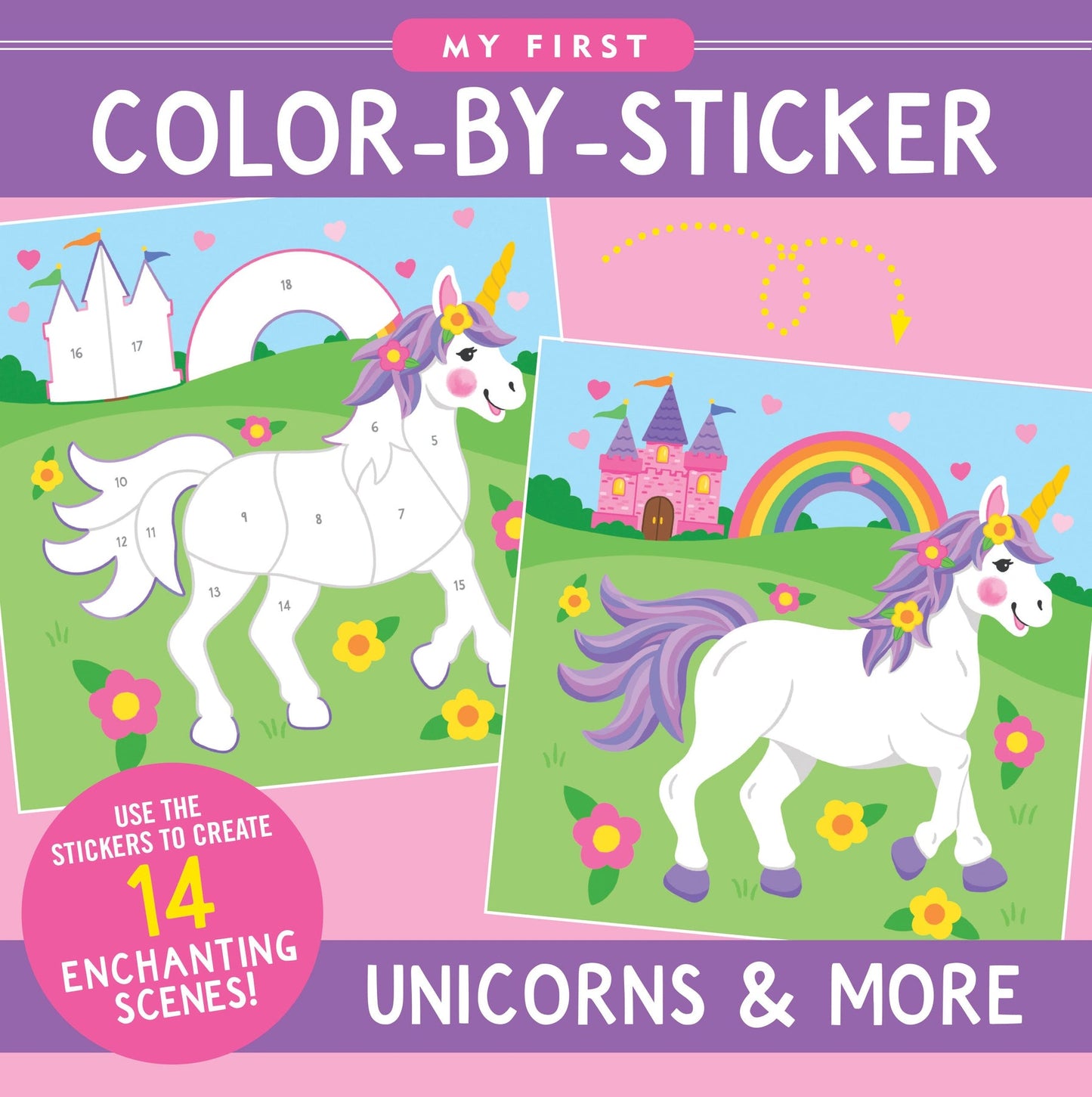 Peter Pauper Press - My First Color-by-Sticker Book