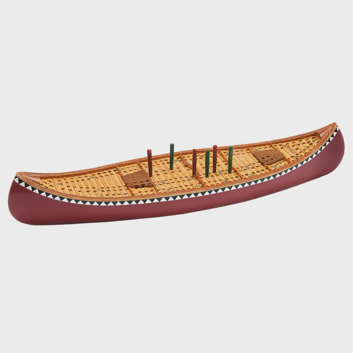 GSI - Canoe Cribbage Board Game