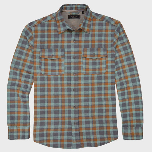 Dkota Grizzly - Men's Knox Plaid Knit Shirt