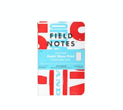 Field Notes - Hatch Show Print
