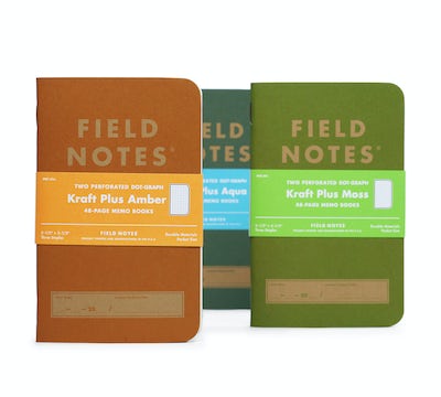 Field Notes - Kraft Plus Aqua