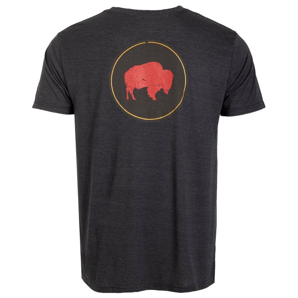 Mountain Khakis - Men's Bison Patch Logo Short Sleeve T-Shirt