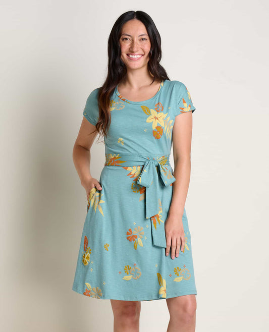 Toad & Co - Women's Cue Wrap Short Sleeve Dress