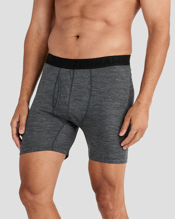 Terramar - Men's 1.0 All-Season Merino Wool Boxer Brief