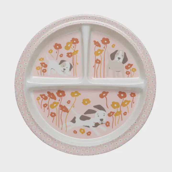 Ore' Originals - Divided Suction Plate Puppies and Poppies