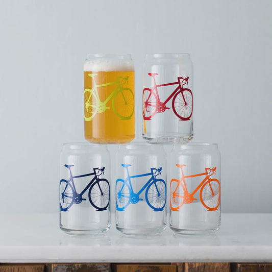 Vital Industries - Bicycle Can Glasses (Assorted)