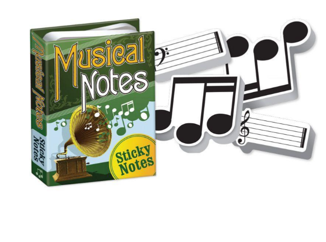 Sticky Notes (Music Notes & Big Foot Notes)
