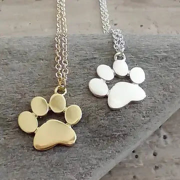 Piccadilly Pendants - Paw Print Necklace