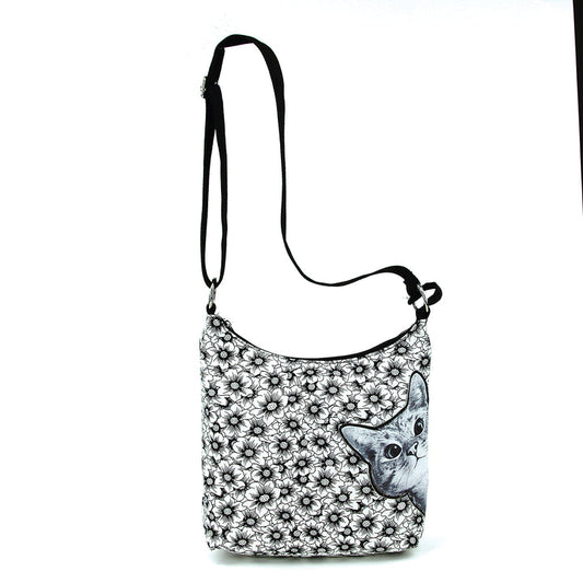Comeco Inc - Peeking Cat Messenger Bag