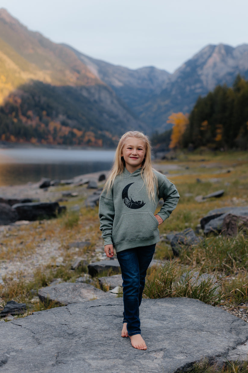 Made of Mountains - Kids' Walk in the Woods Hoodie