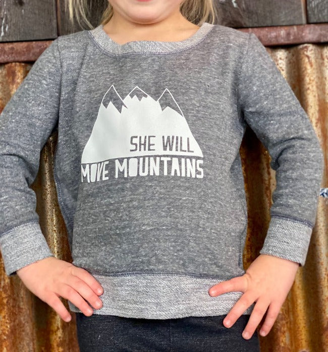 Made of Mountains - Kids' She Will Move Mountains Hoodie