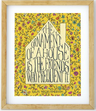 Ornament of a House Art Print