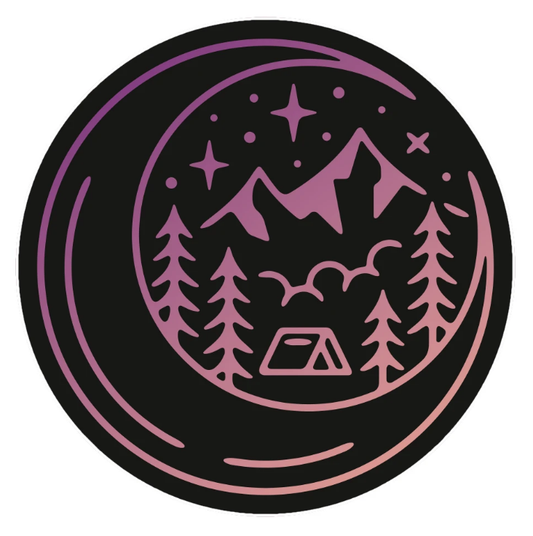 Sticker Art - Cosmic Camp