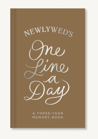 Newlywed's One Line a Day