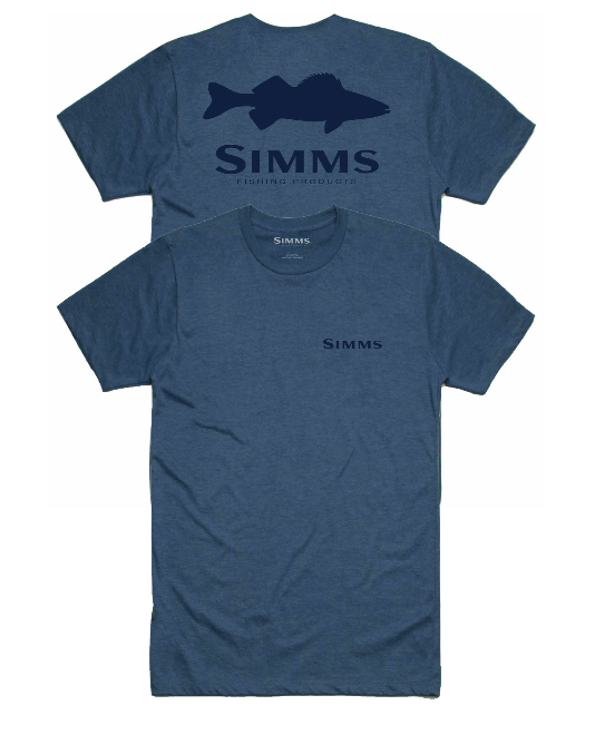 Simms- Men's Walleye Logo T-Shirt
