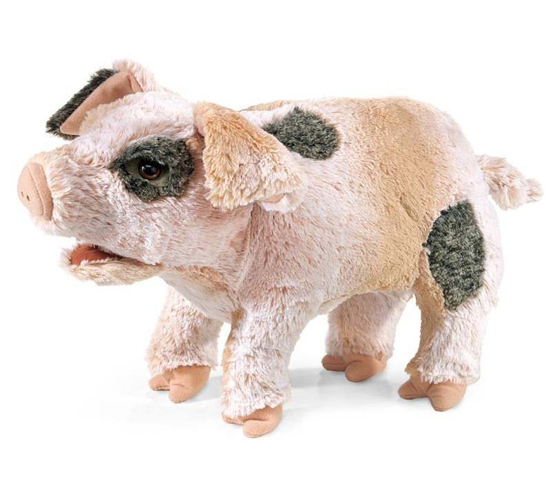 Folkmanis - Grunting Pig Puppet
