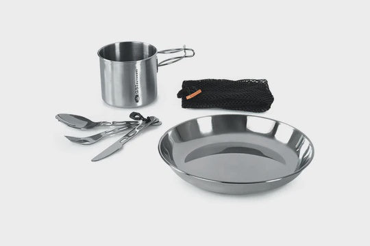 GSI - Glacier Stainless 1 Person Table Set
