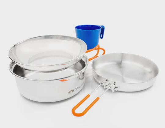 GSI - Glacier Stainless 1-Person Mess Kit