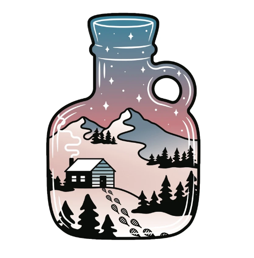 Sticker Art - Winter Wonderland
