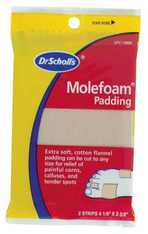 Dr. Scholl's - Molefoam Padding