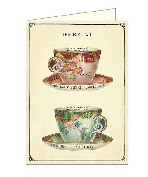 Tea For Two - Card