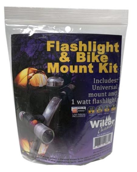 Wilcor - Flashlight & Bike Mount Kit