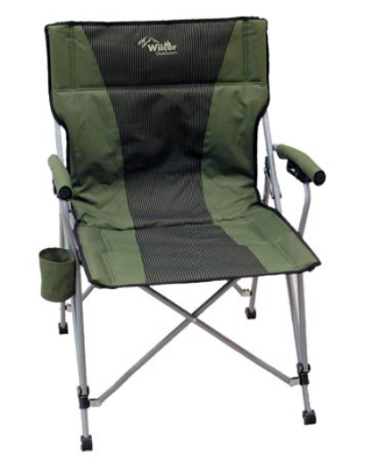 Wilcor - Deluxe Straight Back Folding Camp Chair