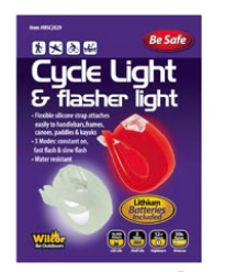 Wilcor - High Powered Cycle Light & Flasher Light