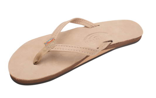 Rainbow - Women's Premium Single Layer Leather with Arch Support