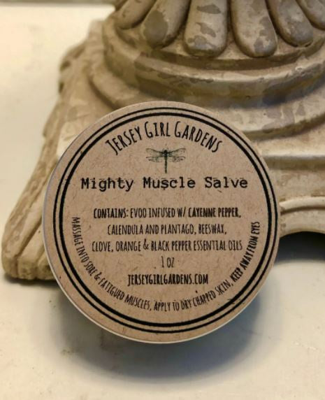 Jersey Girl Gardens - Mighty Muscle Salve 1oz