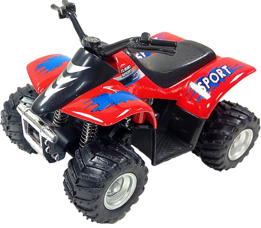 Kinsfun - ATV Toy with Pull Back Action