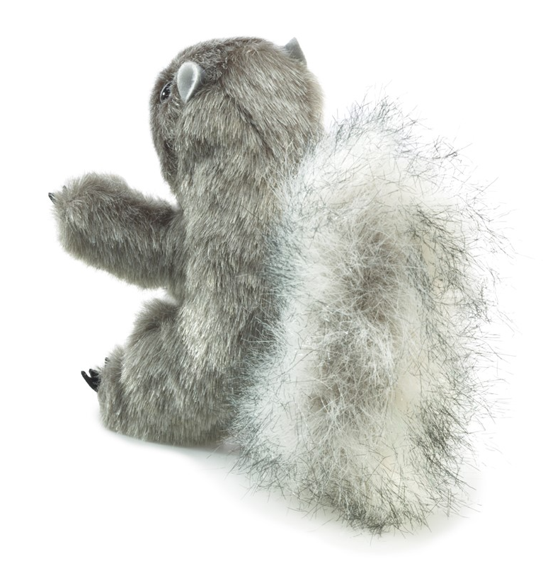 Folkmanis - Mini Gray Squirrel Finger Puppet