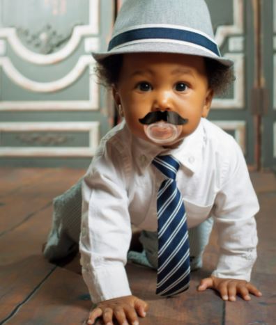 Fred - Chill, Baby Mustache Pacifier