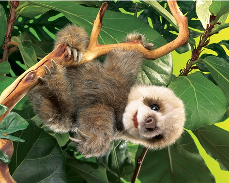 Folkmanis - Baby Sloth Puppet