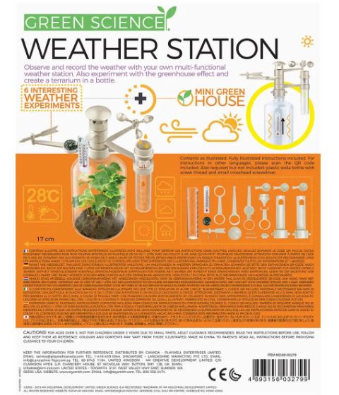 Toysmith - Weather Station STEM Science Kit