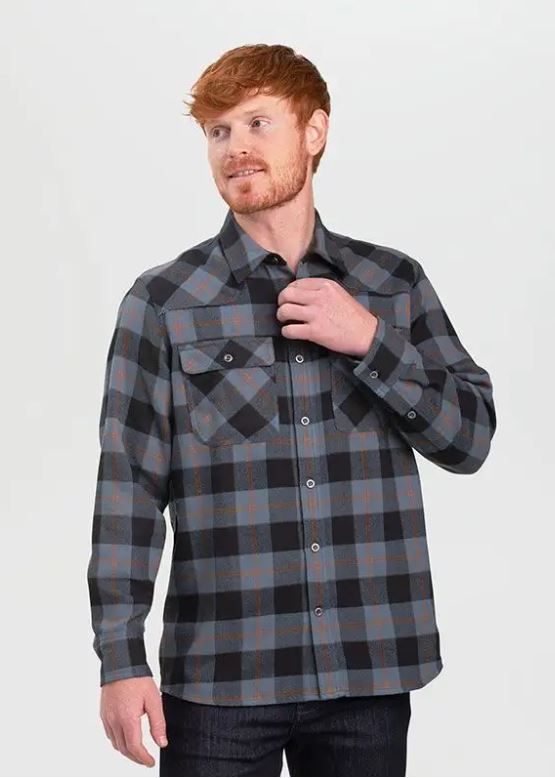 Outdoor Research Men's Feedback Flannel Twill Shirt