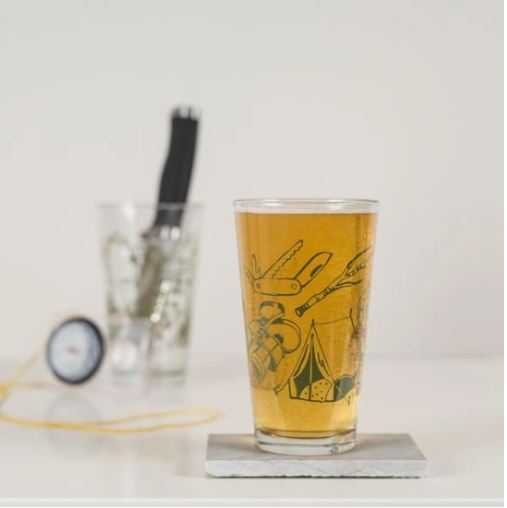 Vital Industries - Camping Tools Pint Glass