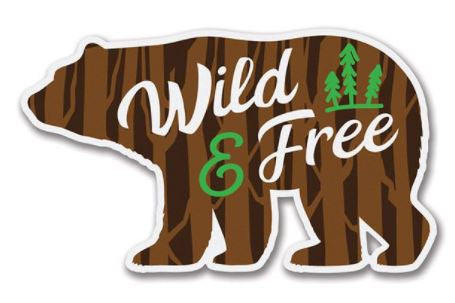 Cape Shore - Wild and Free Sticker