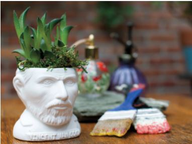 Unemployed Philosophers Guild - Vincent Van Gogh Planter