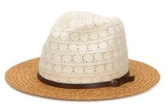 San Diego Hat Company - Women's Paper Braid Fedora