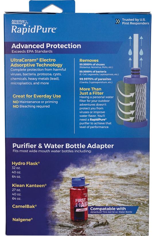 RapidPure Purifier & Insulated Bottle
