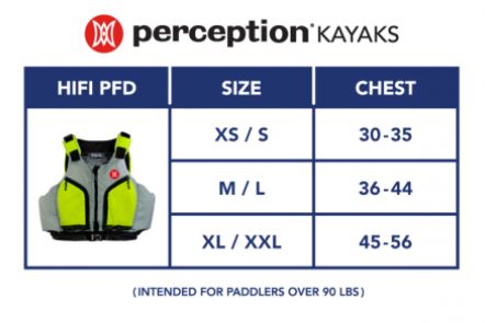 Perception Kayaks - Hi-Fi PFD