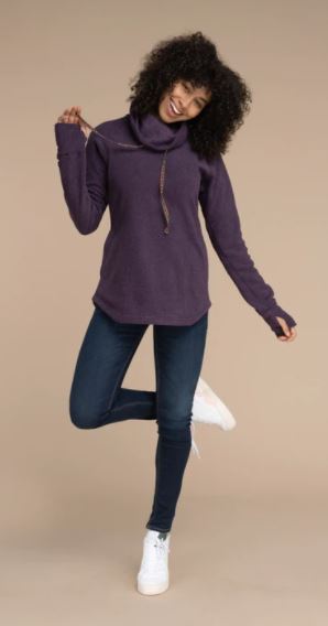 Sherpa - Women's Rolpa Cowl-Neck Fleece Pullover