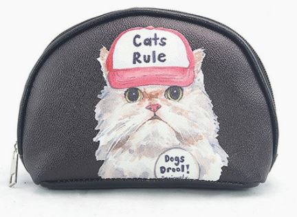 Comeco Inc - Cats Rule, Dogs Drool Cosmetic Bag