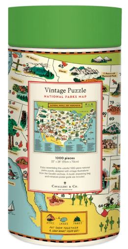 Cavallini Papers - 1000 Piece Vintage Puzzle