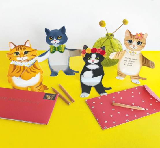 Kitten Cuddles - Notecards & Envelopes