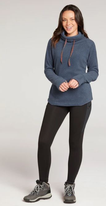 Sherpa - Women's Rolpa Cowl-Neck Fleece Pullover