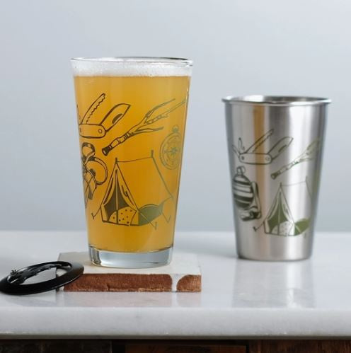 Vital Industries - Camping Tools Pint Glass